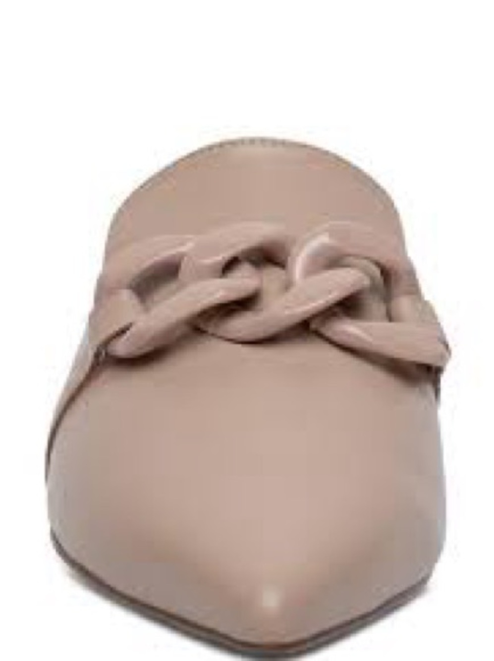 Linea Paolo Adora Mule Flat Nude Tumbled Leather 9 - Picture 4 of 6